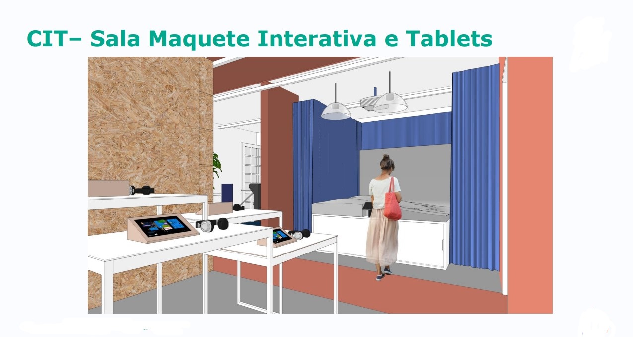 Cit - Sala Maquete Interativa e Tablets