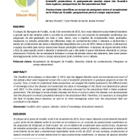 Produções científicas em cursos de pós-graduação sobre o rompimento da barragem de fundão: perspectivas para o campo educacional