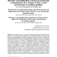 Desastre socioambiental e Termo de Transação e Ajustamento de Conduta (TTAC) como instrumento de política pública: O caso da barragem de Fundão, MG