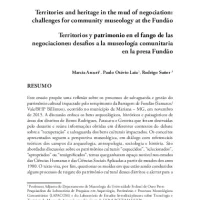 Territórios e patrimônios na lama das negociações: desafios para a museologia comunitária na Barragem de Fundão.