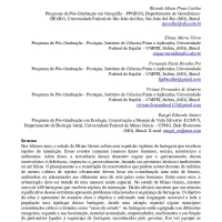 Atlas das barragens de mineração em Minas Gerais