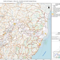 Mapa – Calha Foz – Áreas Urbanas