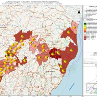 Mapa – Calha Foz Rendimento