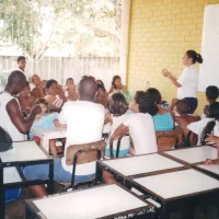 Oficina de materiais recicláveis