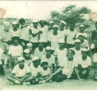 Integrantes da Banda de Congo Mirim