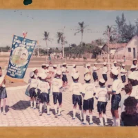 Congo Mirim na praça de Regência