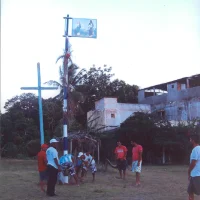 Festa religiosa – Fincada do mastro de São Benedito e Santa Catarina