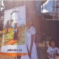 Integrantes da Banda de Congo São Benedito de Regência