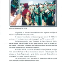 Resumo histórico da Festa de Caboclo Bernardo