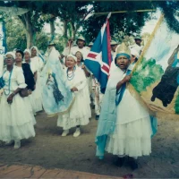 Encontro de Bandas de Congo em Regência