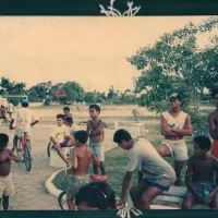 Praça antiga de Regência