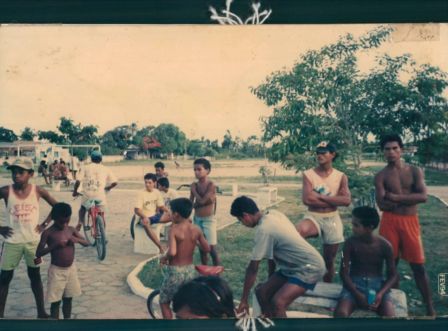 Praça antiga de Regência