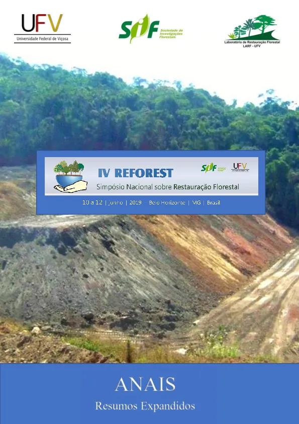 Emergência de espécies florestais sobre rejeito da mineração na bacia do rio Doce