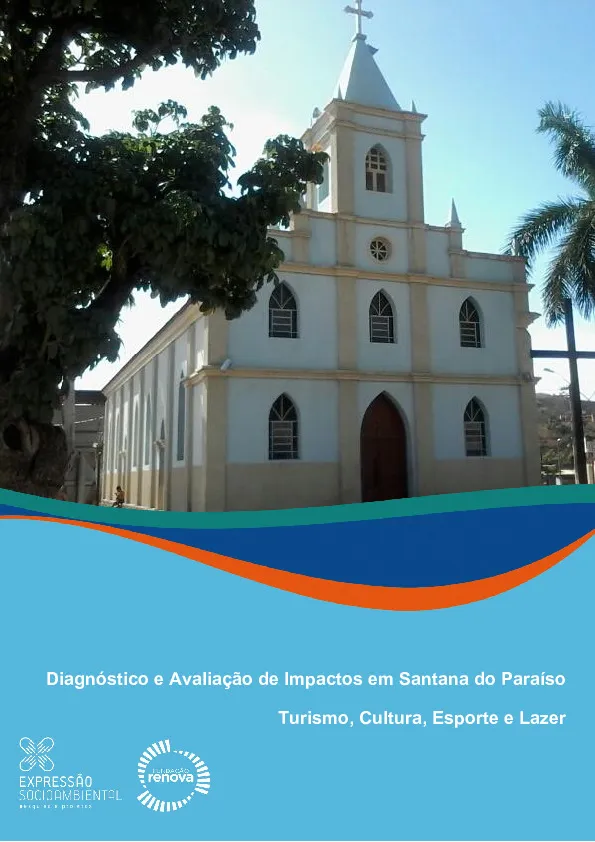 Diagnóstico e avaliação de impactos em Santana do Paraíso – Turismo, cultura, esporte e lazer