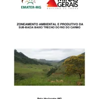 Zoneamento ambiental e produtivo da sub-bacia Baixo Trecho do Rio do Carmo – Final