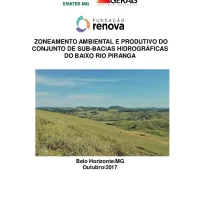 Zoneamento ambiental e produtivo do conjunto de sub-bacias hidrográficas do Baixo Rio Piranga