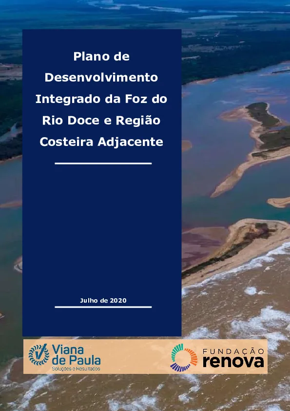 Plano de Desenvolvimento Integrado da Foz do Rio Doce e Região Costeira Adjacente