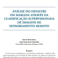 Análise do desastre em Mariana através da classificação supervisionada de imagens de sensoriamento remoto